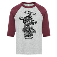 ATC EUROSPUN RING SPUN BASEBALL YOUTH TEE Thumbnail